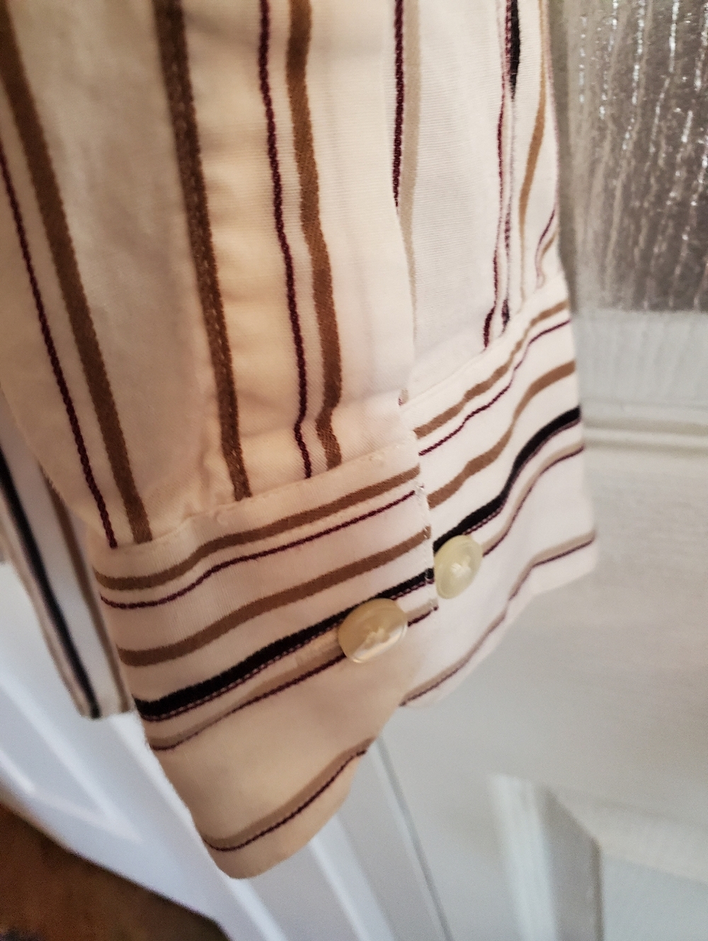 Concepts By Clairborne Mens  Striped Shirt S XL - Picture 5 of 8